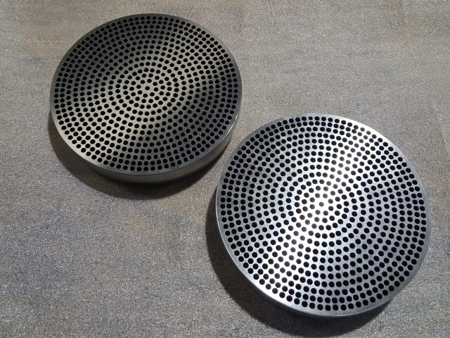 Round Breaker Plate Set out of 15-5 Ph Stainless